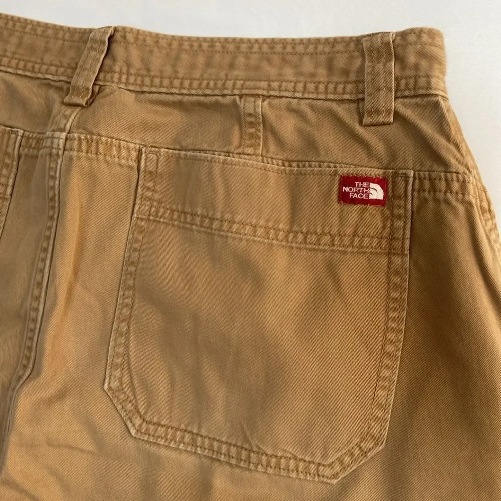 The North Face Tan Flat Front Shorts